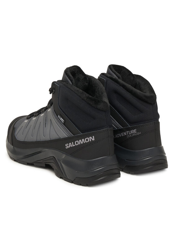 Salomon Salomon Trekking čevlji X-Adventure Coldrush Waterproof L47856000 Siva