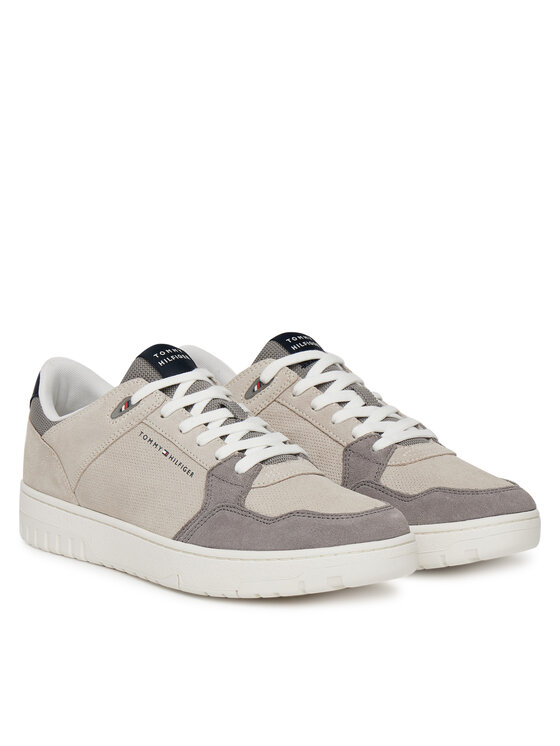 Tommy Hilfiger Tommy Hilfiger Sneakersy Basket Core Lite Suede FM0FM05519 Beżowy