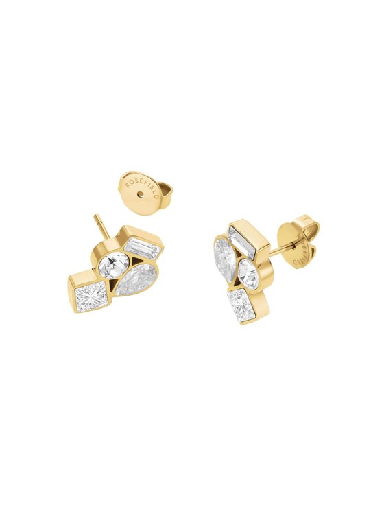 Rosefield Rosefield Kolczyki Playful Diamonds Złoty