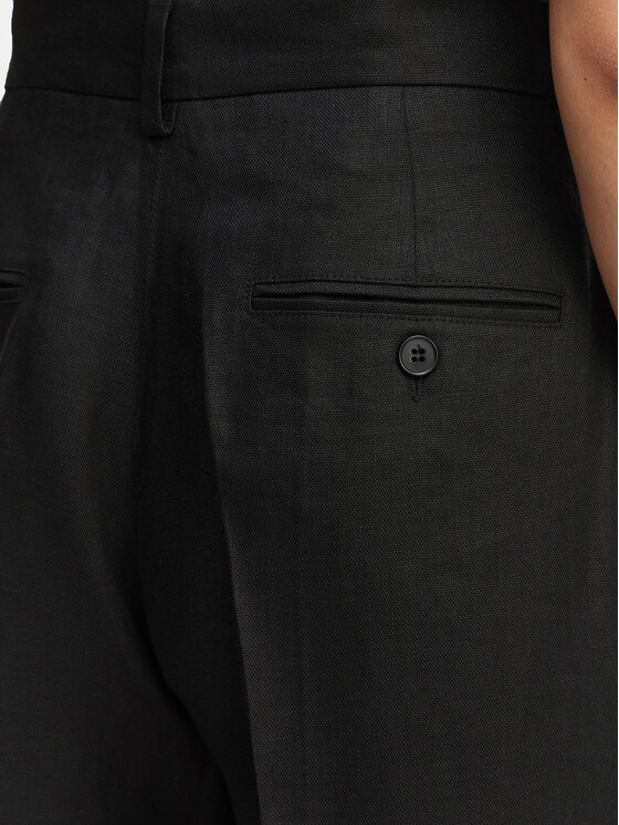 Weekend Max Mara Weekend Max Mara Текстилни панталони Malizia 2615131112 Черен Regular Fit