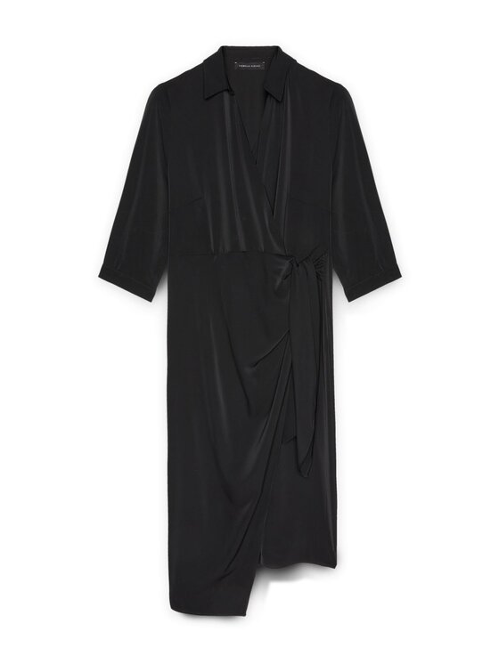 Fiorella Rubino Fiorella Rubino Vestito 7041T001686N033 Nero Slim Fit