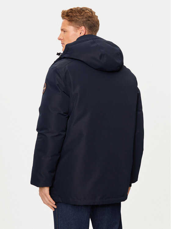 Napapijri Giubbotto invernale A Cornier NP0A4IJB Blu scuro Regular Fit