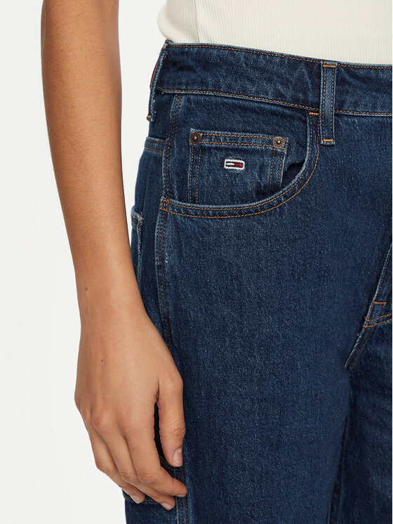 Tommy Jeans Tommy Jeans Blugi Mia DW0DW20460 Bleumarin Relaxed Fit