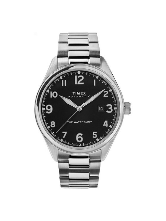 Timex Timex Zegarek TW2T69800 Srebrny