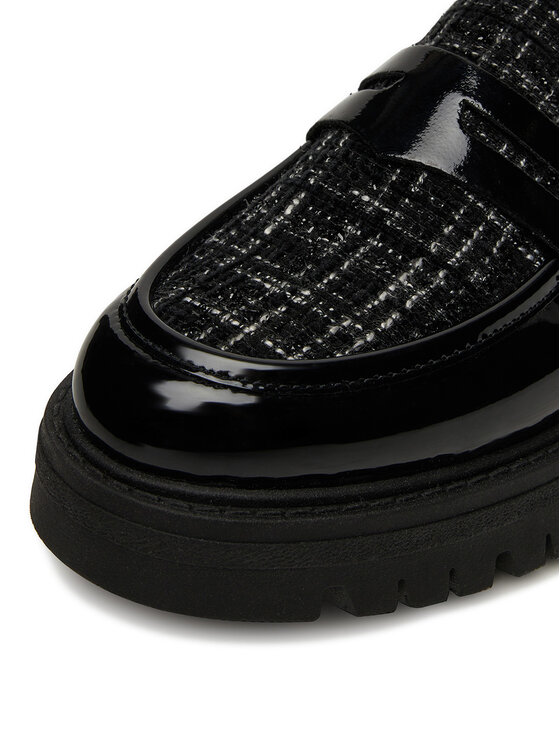 Rieker Rieker Loafersy 47550-00 Czarny