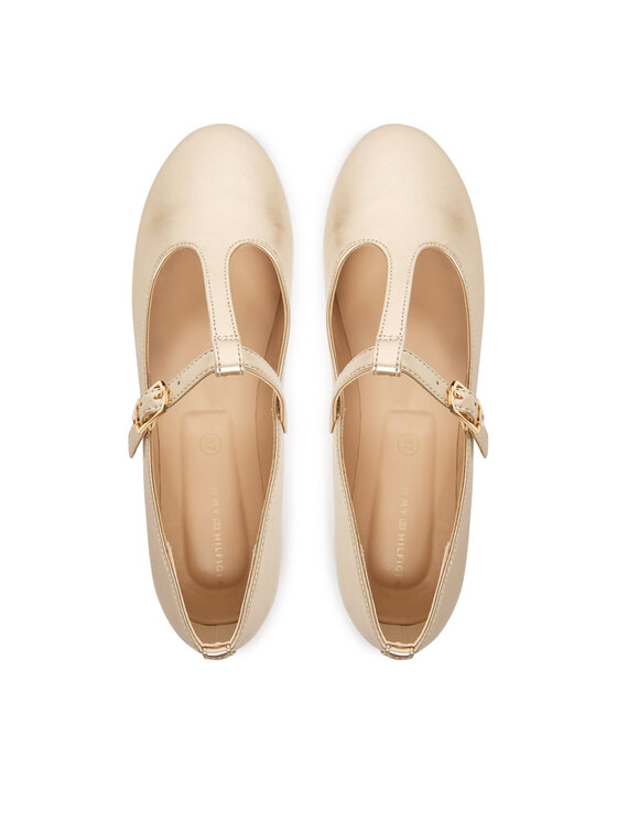 Tommy Hilfiger Tommy Hilfiger Ballerinas T3A3-34001-1372 D Goldfarben