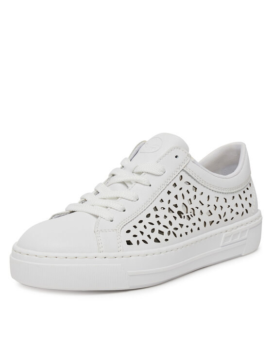 Rieker Rieker Sneakersy L8831-80 Bílá
