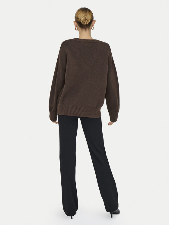 ONLY ONLY Megztinis Mari 15360940 Ruda Loose Fit