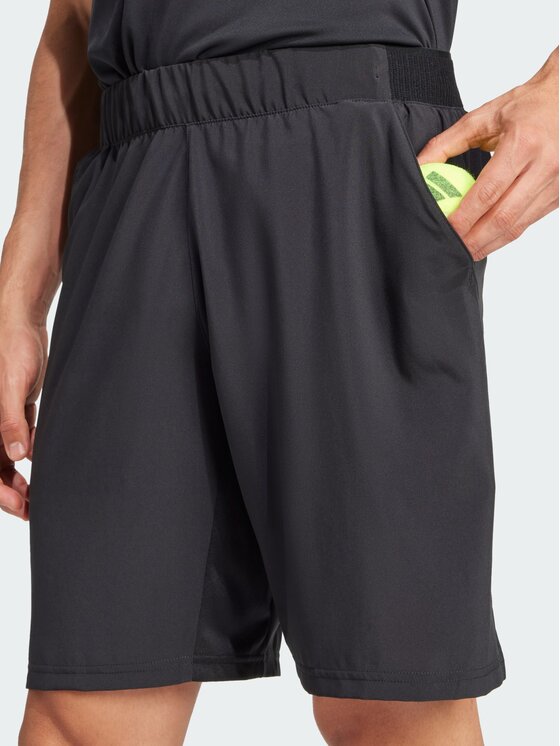 adidas adidas Szorty tenisowe 143601 Czarny Regular Fit
