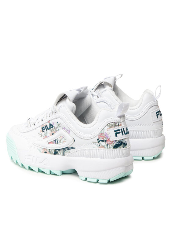 Fila Sneakers Distruptor Flower Wmn FFW0095.13075 Bianco