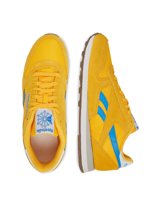 Reebok Reebok Сникърси EO-CLASSIC LEATHER 100245029 Жълт
