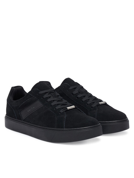 Calvin Klein Calvin Klein Snīkeri Classic Cups Laceup Tape Su HM0HM02200 Melns