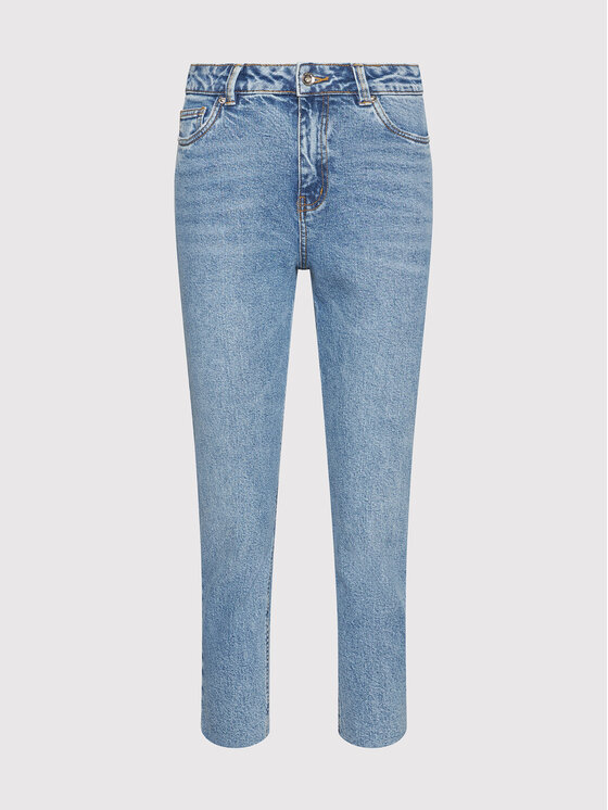 Vero Moda Vero Moda Дънки Brenda 10247009 Син Straight Fit