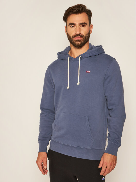 Felpa NEw Original Hoodie 34581-0002 Blu scuro