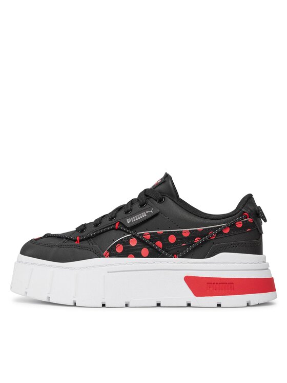 Puma Puma Сникърси Mayze Stack Miraculous Jr 393906 01 Черен