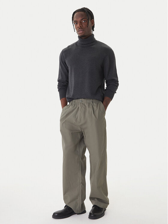 Jack & Jones Jack & Jones Bluză cu gât Basic 12287649 Negru Regular Fit