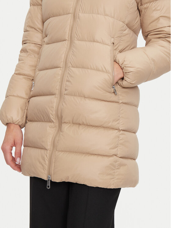 Tommy Hilfiger Tommy Hilfiger Kurtka puchowa WW0WW43122 Beżowy Regular Fit