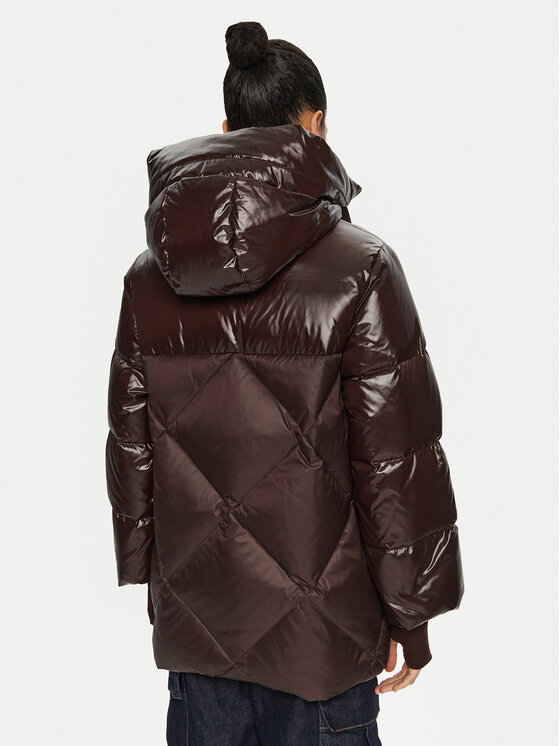 Marella Marella Giubbotto piumino Guido 2423486025 Marrone Regular Fit