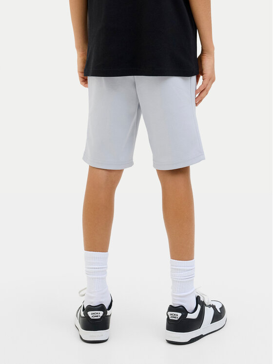 Jack & Jones Junior Jack & Jones Junior Szorty sportowe Gordon Fusion 12274667 Szary Slim Fit