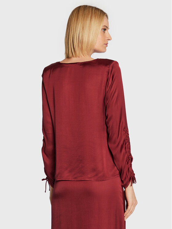 Blusa Evie 12855 Bordeaux Regular Fit