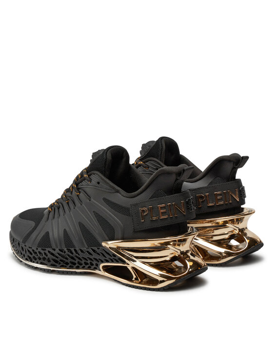 Plein Sport Plein Sport Tenisice Chrome Tiger Gen.X.-02 FACS USC0398 STE003N Crna