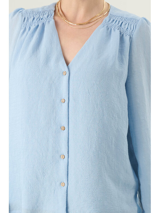 Femestage Femestage Halenka Femestage ESSENTIAL LINE BLU2310-012 Modrá Regular Fit