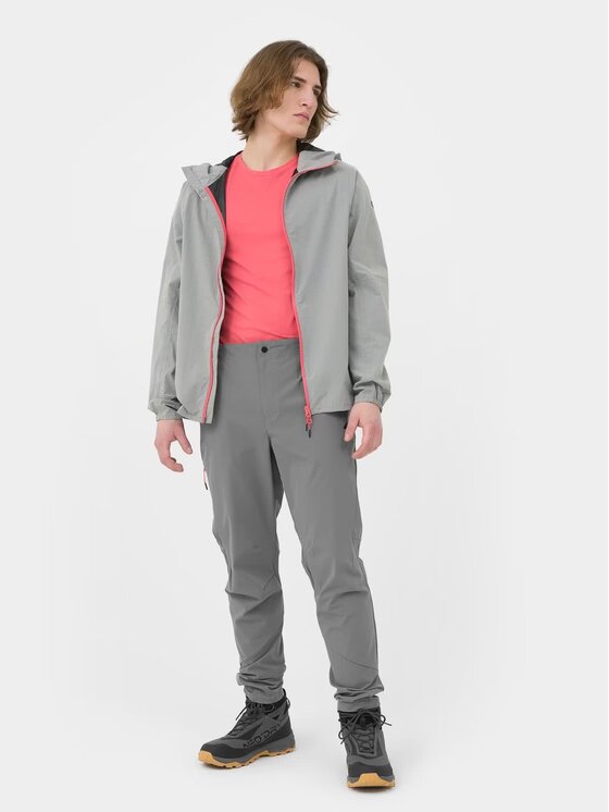 4F 4F Kurtka outdoor 4FSS23TTJAM057-11S Biały Regular Fit