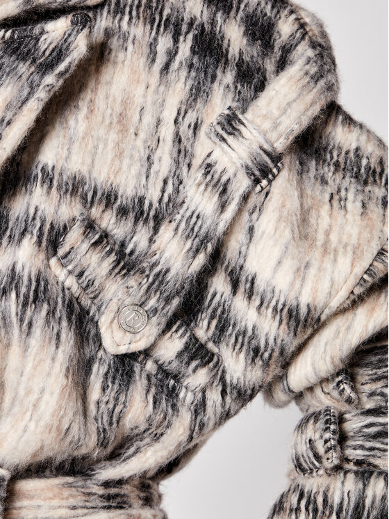 Rage Age Rage Age Μάλλινο παλτό Mamtaz 2 Γκρι Regular Fit