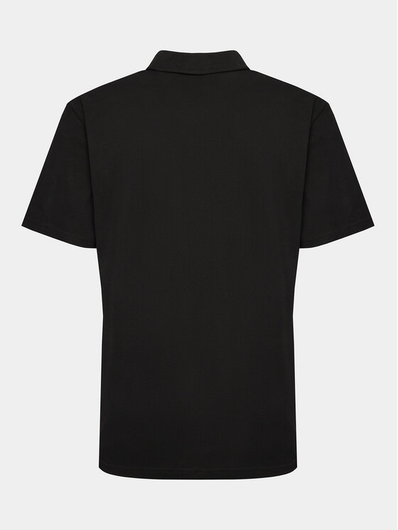 Solid Solid Polo 21108171 Czarny Regular Fit
