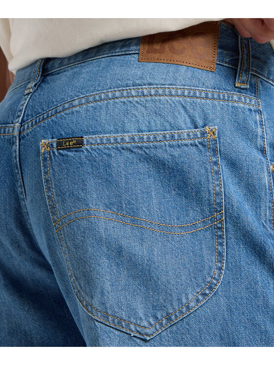 Lee Lee Jeansy OSCAR Niebieski Loose Fit