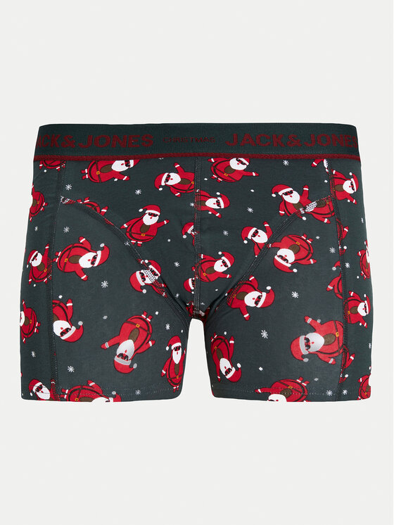 Jack&Jones Jack&Jones Set od 3 para bokserica Merry X-Mas 12266602 Šarena