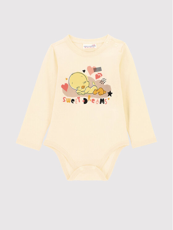 Coccodrillo Bodijs LOONEY TUNES ZC2112101LIG Bēšs Regular Fit