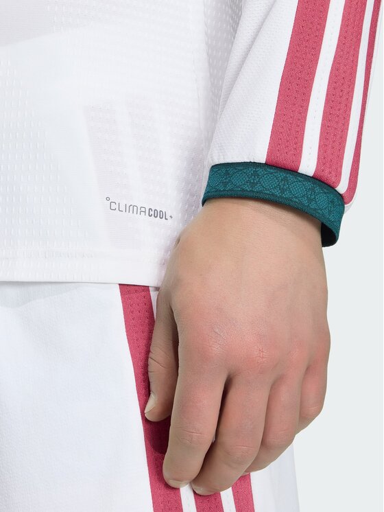 adidas adidas Koszulka techniczna 169957 Biały Slim Fit