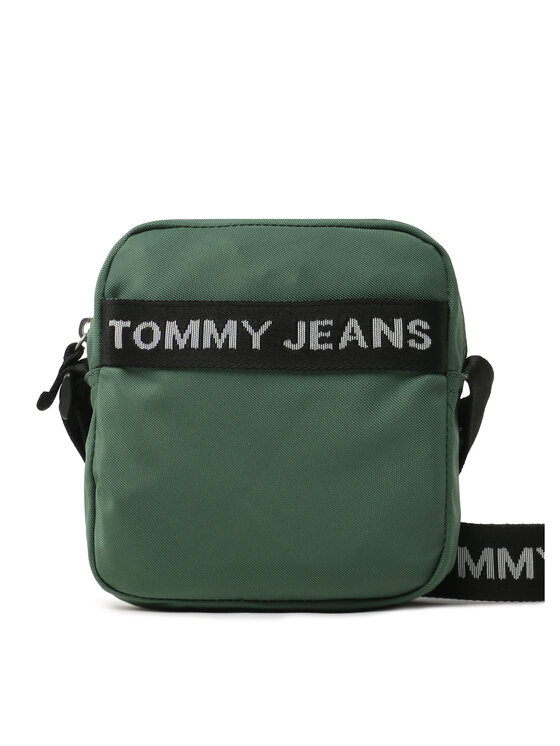 Geantă crossover Tommy Jeans Tjm Essential Square Reporter AM0AM11177 Verde