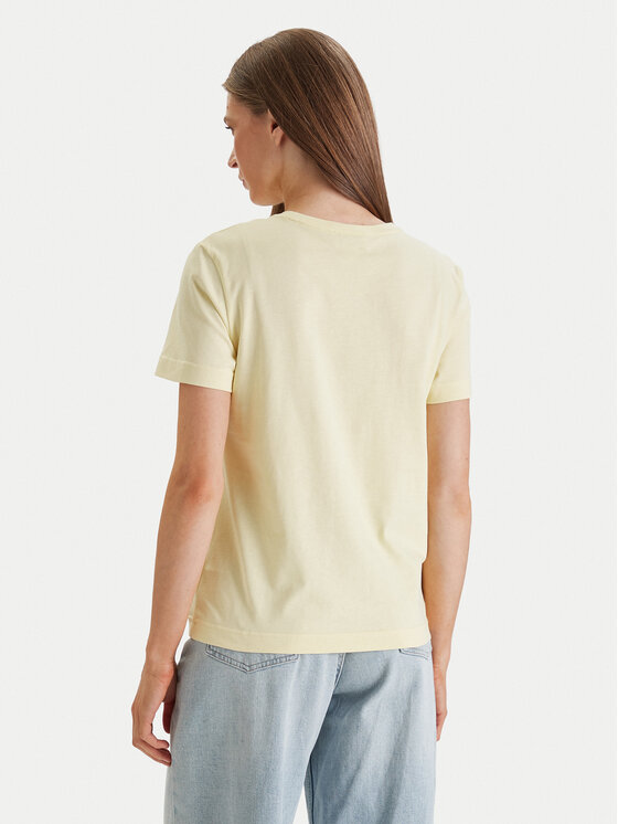 Calvin Klein Jeans Calvin Klein Jeans Tričko Monogram LV047B224G Žltá Regular Fit