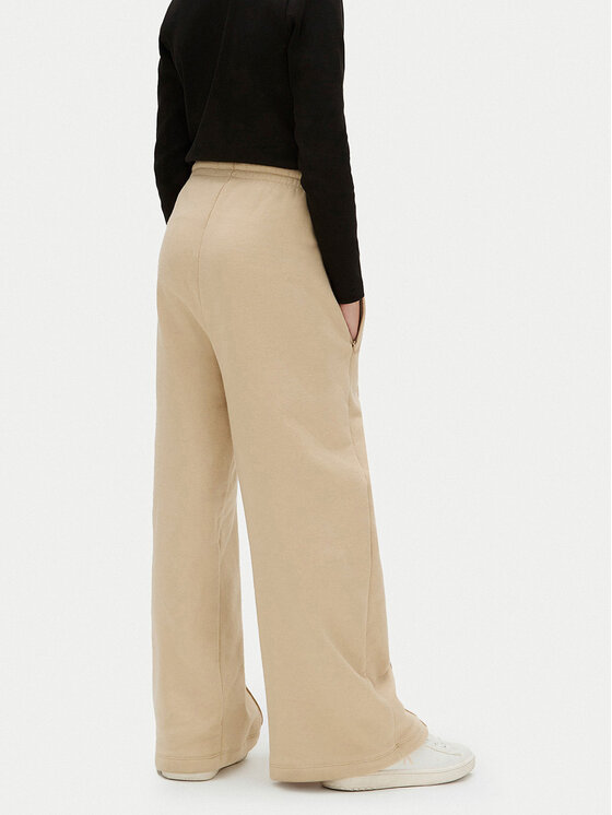 Calvin Klein Jeans Calvin Klein Jeans Pantaloni trening IG0IG02875 D Bej Wide Leg