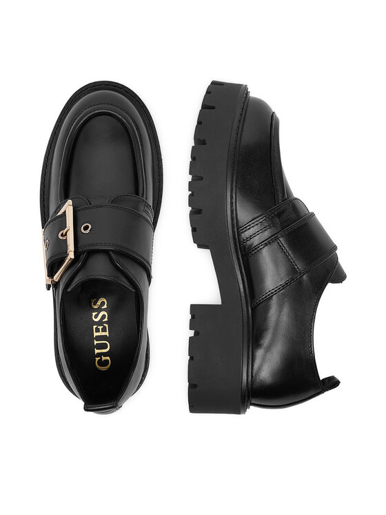 Guess Guess Chunky loafers EO-CI12-LEA-01 Nero