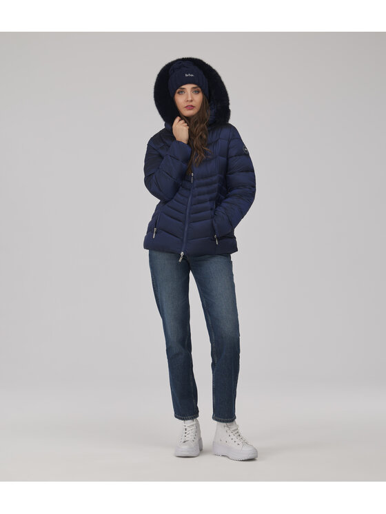Lee Cooper Lee Cooper Kurtka przejściowa MATILDA Granatowy Regular Fit