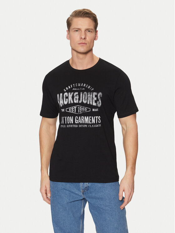 Jack&Jones Jack&Jones Sada 5-triček Simon 12276424 Barevná Standard Fit