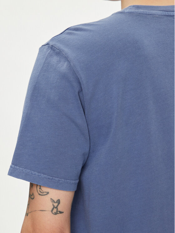 Lee Lee Tričko Wobbly 112349080 Modrá Regular Fit