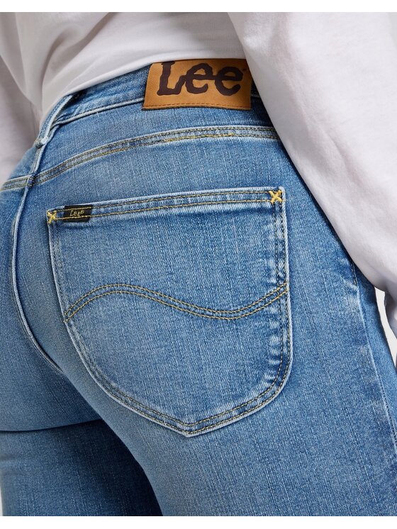 Lee Lee Jeansy Elly Niebieski Slim Fit
