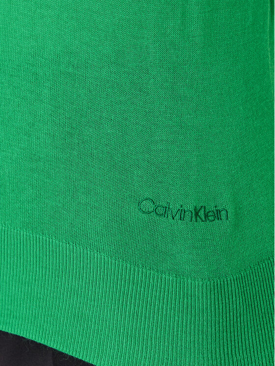 Calvin Klein Calvin Klein Sveter LV044A307G Zelená Regular Fit