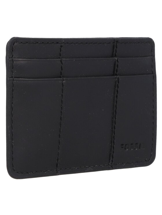 Fossil Fossil Etui na karty kredytowe 265310 Czarny