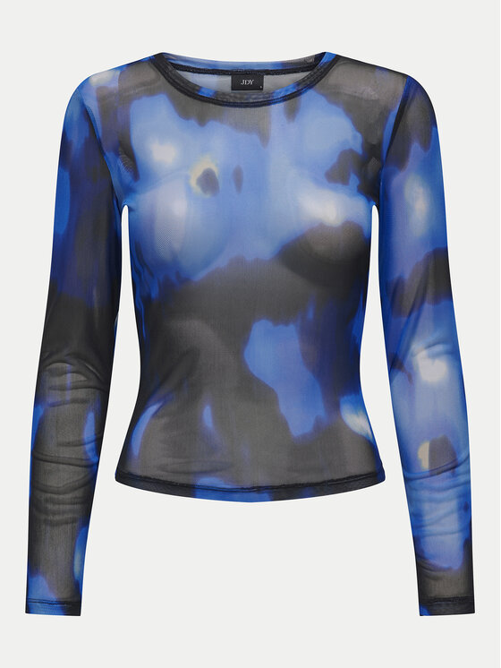 JDY JDY Bluza Elsa 15303787 Modra Slim Fit