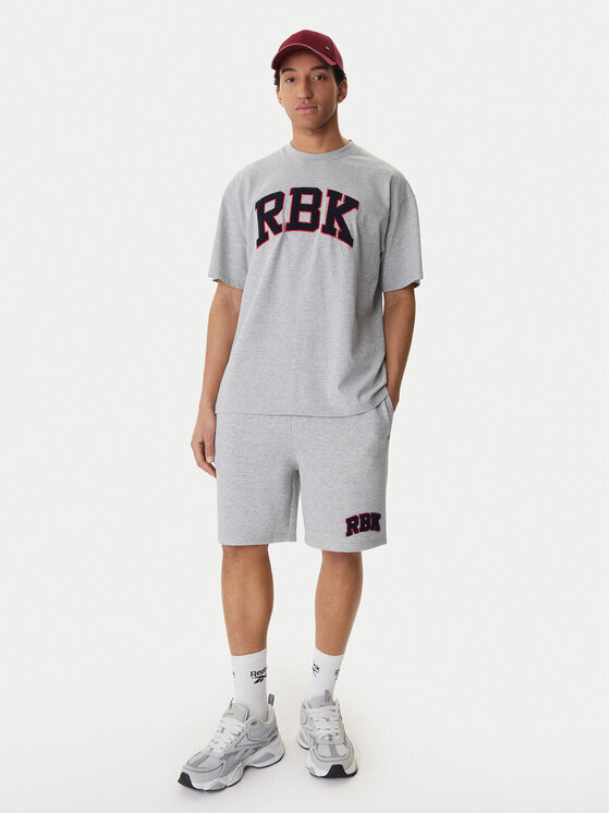 Reebok Reebok Športové kraťasy Braddish RK25559CCM Sivá Relaxed Fit
