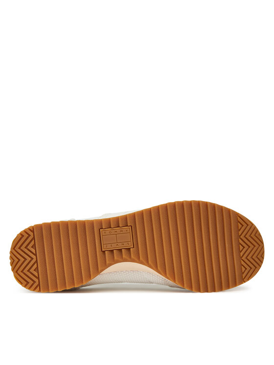 Tommy Jeans Tommy Jeans Tenisice Tjw Low Profile Runner EN0EN02862 Écru