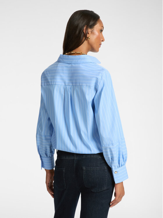 Elena Mirò Elena Mirò Camicia 5157P100223N001 Turchese Regular Fit
