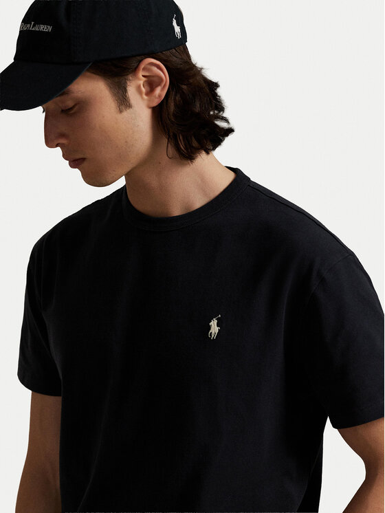 Polo Ralph Lauren Polo Ralph Lauren Póló 710916698024 Fekete Regular Fit