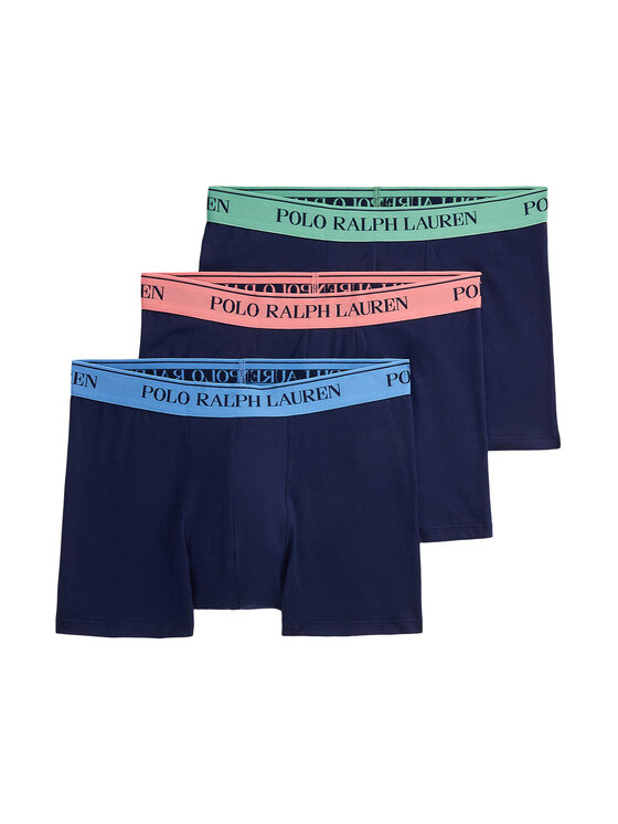 Polo Ralph Lauren Polo Ralph Lauren Комплект 3 чифта боксерки 714830299185 Тъмносин