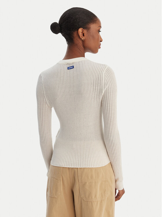 HUGO HUGO Džemper Somya_B 50554221 Bež Slim Fit